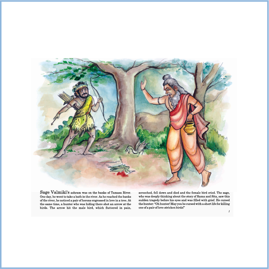 Ayodhya Illustrated Ramayana (English)