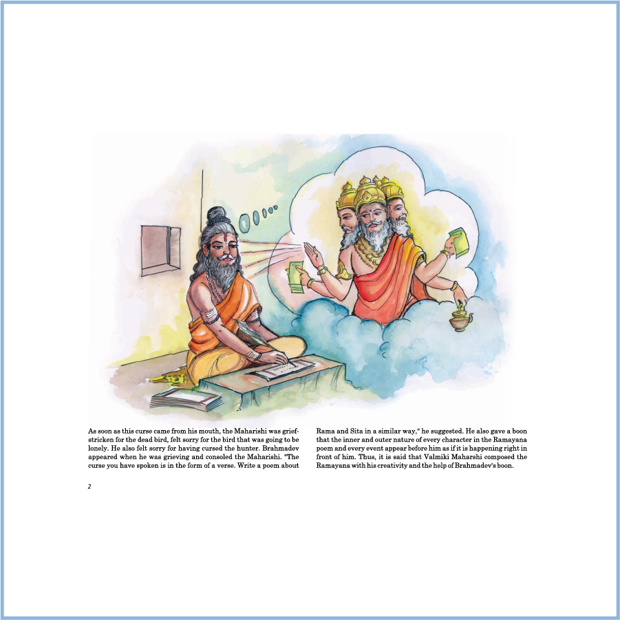 Ayodhya Illustrated Ramayana (English)