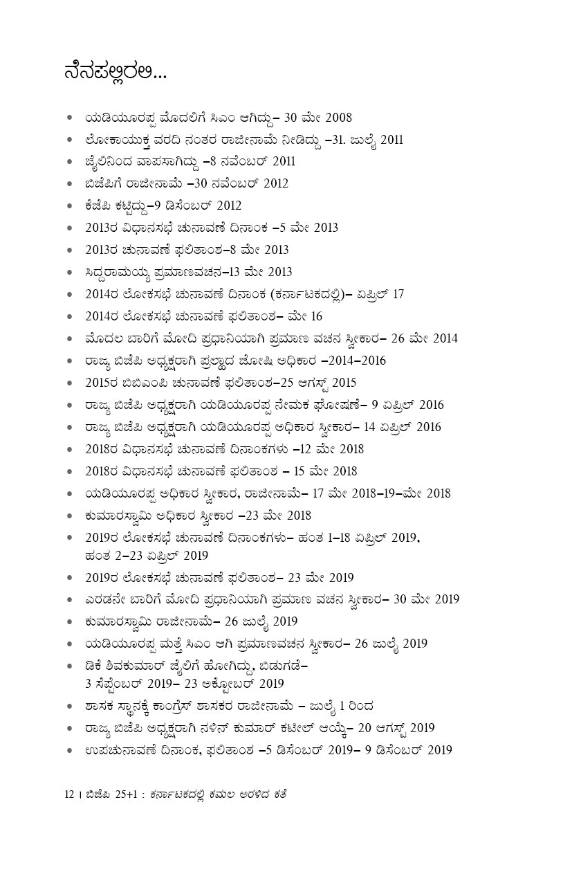 BJP 25+1