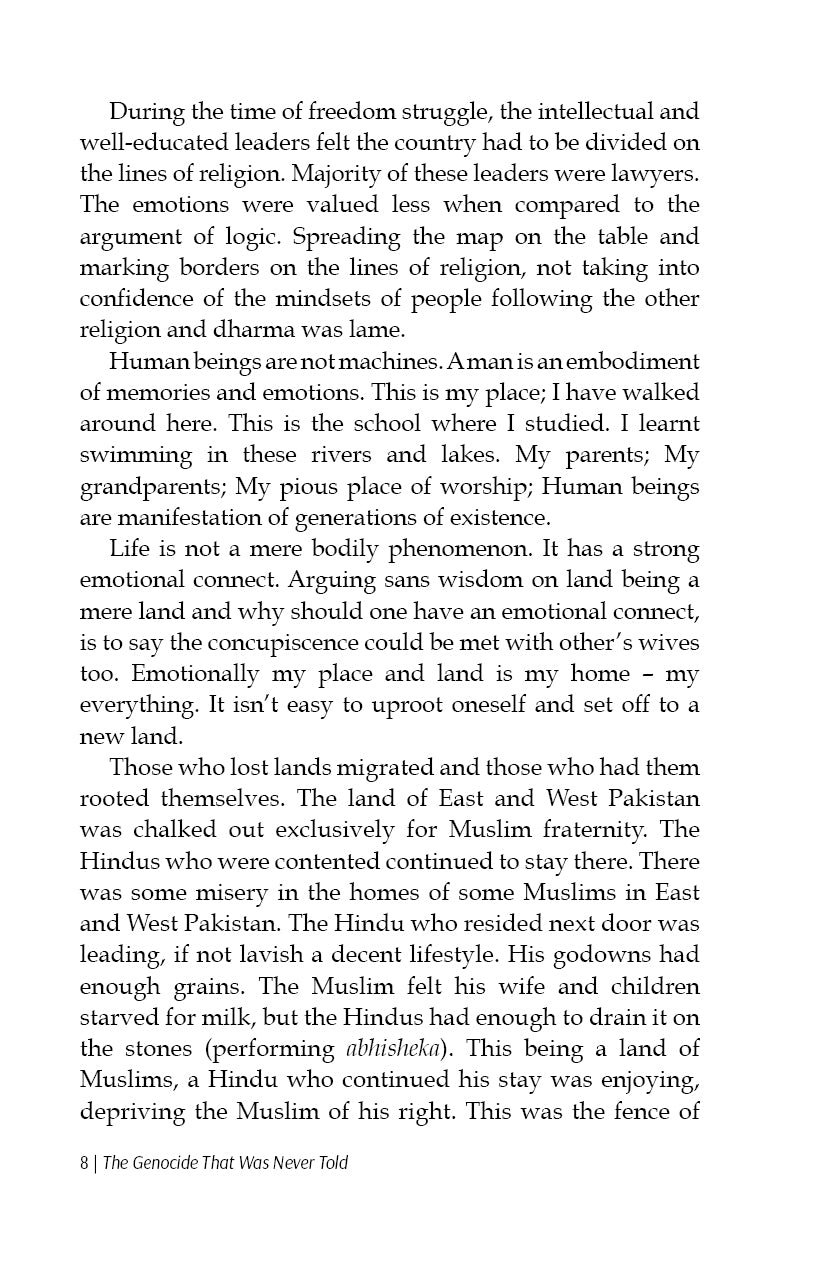 The Genocide that was never told