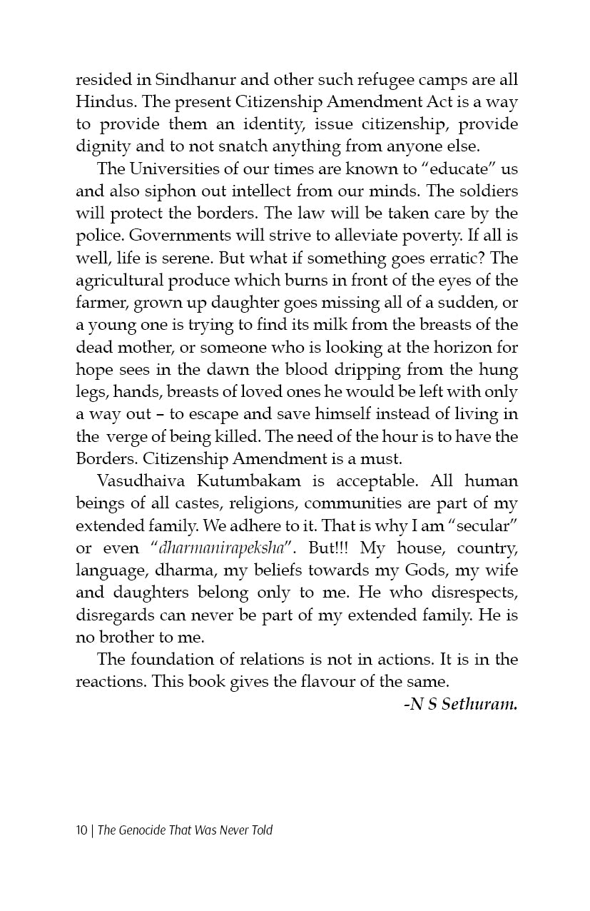 The Genocide that was never told